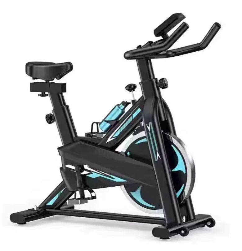 Exercise Bike Magnetic Resistance - スピニングバイク プラス 磁気抵抗/ブレーキパッド付き 室内サイクリングバイク 静音エクササイズバイク 快適なシートクッション付き