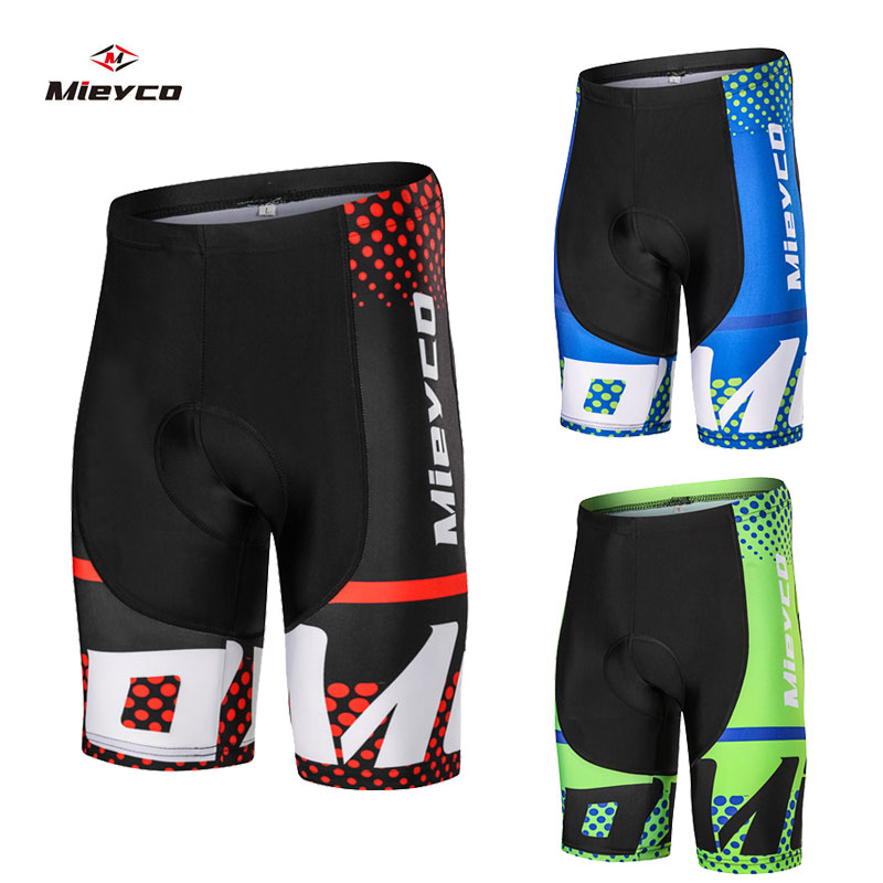 Padded Cycling Shorts 5D Gel - メンズ サイクリングショーツ 5Dジェルパッド付き 通気性抜群のバイクショーツ 伸縮性があり滑り止め加工済み ロードバイクやMTBに最適なサイクリングショーツ