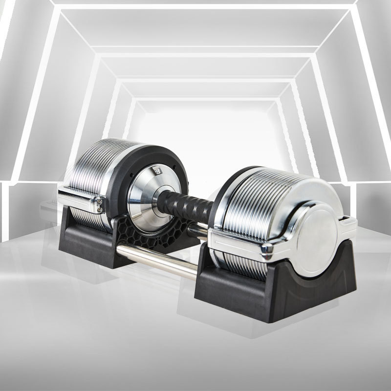 Adjustable Dumbbell Pair 40Kg - 調整可能なダンベル 32 キロダンベル調整可能な重量重量表示自動ロックホームダンベルセット
