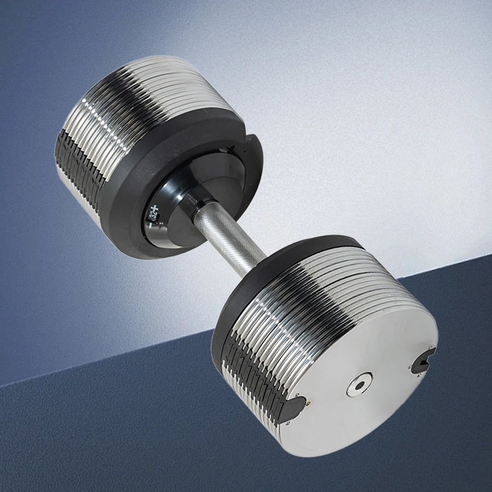 Adjustable Dumbbell Pair 40Kg - 40kg調整可能ダンベルセット、スチール＆ラバー製フィットネス器具、家庭用＆ジム用、カスタムロゴ対応