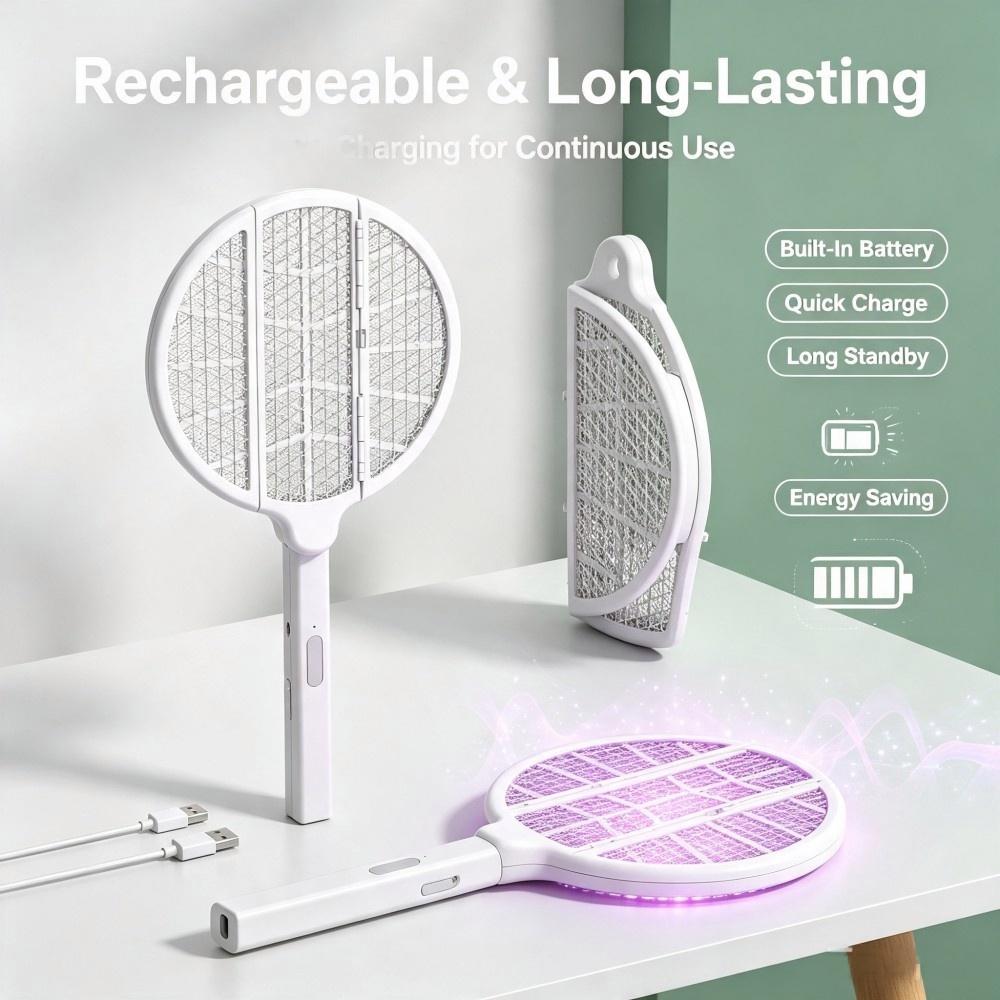 折りたたみ式2-in-1蚊取り器、USB充電式360° °  - Camping のレビューと価格
