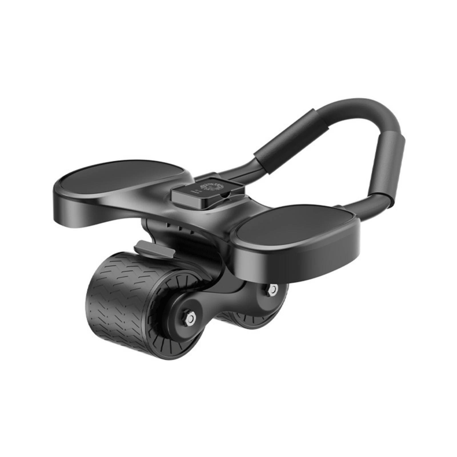 肘サポートとスプリングリターン機能付きアブローラー、コアトレ - Ab Roller Wheel With Elbow Support のレビューと価格