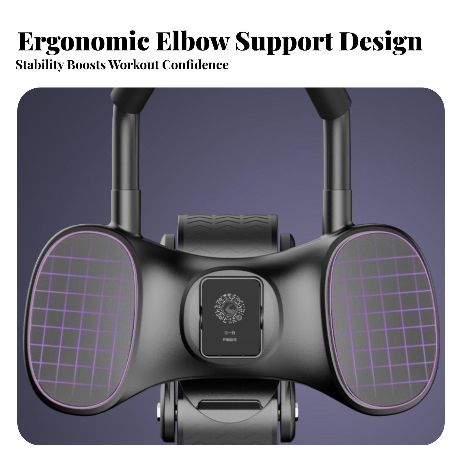 肘サポートとスプリングリターン機能付きアブローラー、コアトレ - Ab Roller Wheel With Elbow Support のレビューと価格