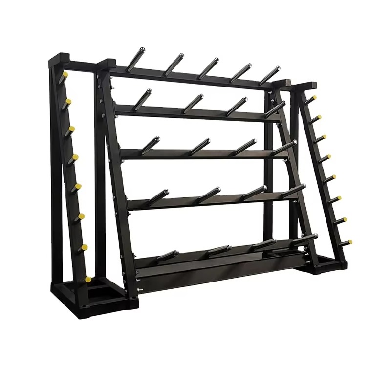 折りたたみ式多機能スチールバーベルプレート収納ラックジムフィ - Fitness Equipment のレビューと価格