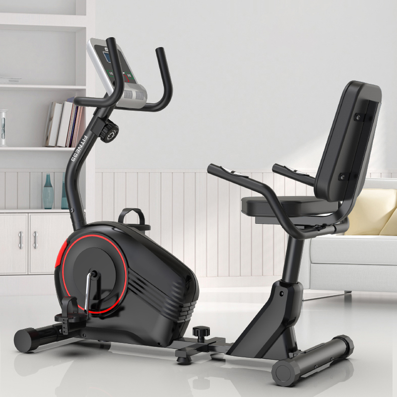 ポータブルフィットネスレッグリハビリトレーナー、ホームジム用 - Exercise Bike Magnetic Resistance のレビューと価格