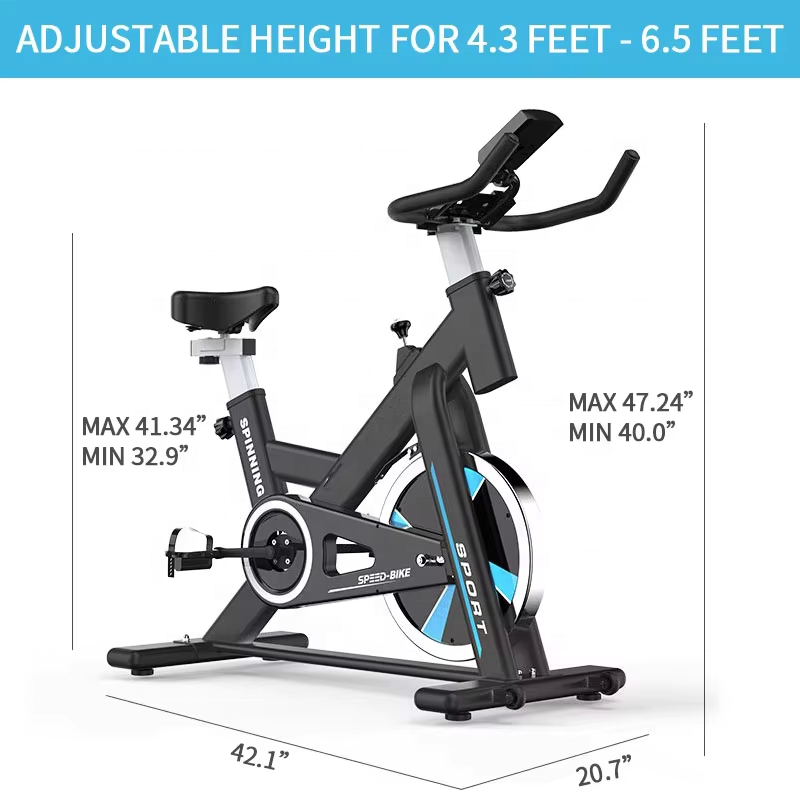高品質折りたたみ式エクササイズバイク 家庭用専用アプリ 磁気 - Exercise Bike Magnetic Resistance のレビューと価格