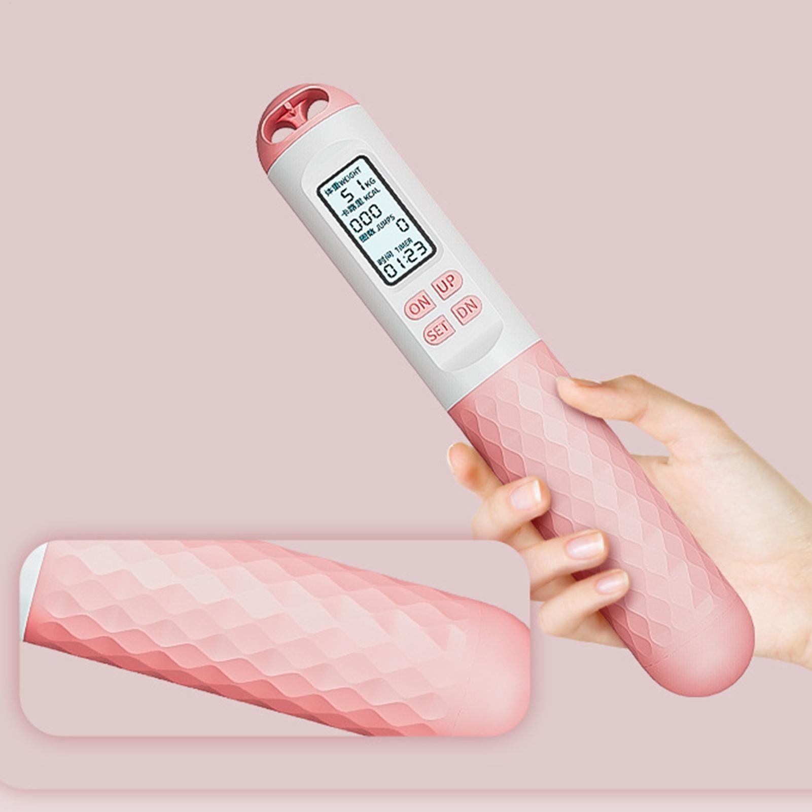 カウンター付きロープレス縄跳び フィットネスウェイト付き縄跳 - Smart Jump Rope Digital Counter のレビューと価格