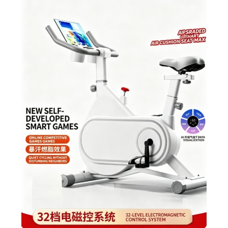 静音磁気抵抗スピニングバイク コンパクト室内エクササイズサイ - Exercise Bike Magnetic Resistance のレビューと価格