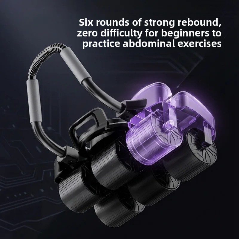 ポータブル6輪デジタルインテリジェントアブローラー肘サポート - Ab Roller Wheel With Elbow Support のレビューと価格